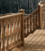 塑木护栏栏杆