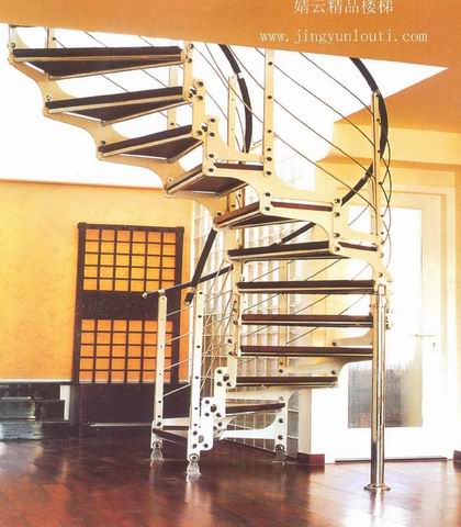 钢木楼梯