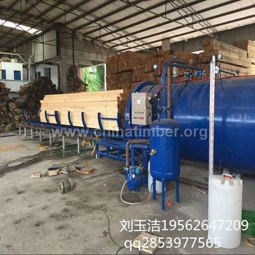 供应木材防腐真空浸渍罐_防腐阻燃染色脱脂成套设备