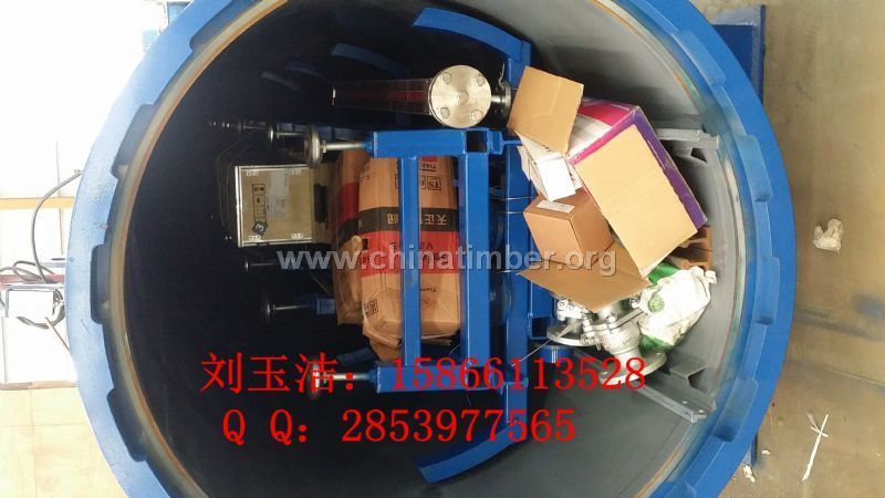供应木材防腐真空浸渍罐_防腐阻燃染色脱脂成套设备
